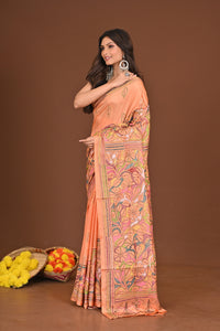 USHAUPOMA BLENDED SILK KANTHA SAREE