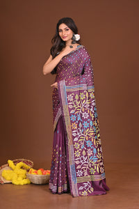 VANDANA BLENDED SILK KANTHA SAREE