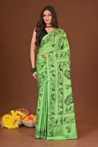 VANIKA BLENDED SILK KANTHA SAREE
