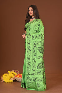 VANIKA BLENDED SILK KANTHA SAREE