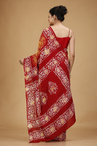 CRACK BATIK SAREE