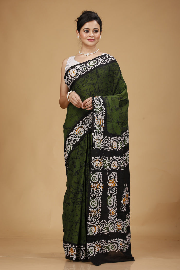 CRACK BATIK SAREE
