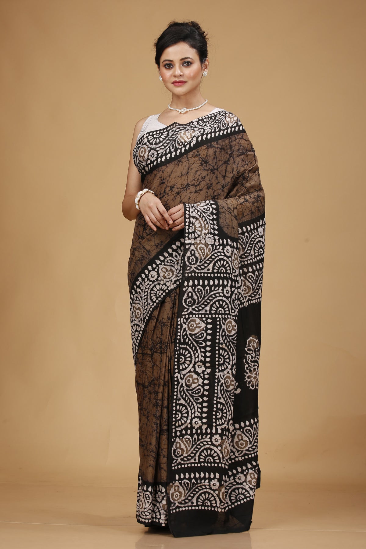 CRACK BATIK  SAREE