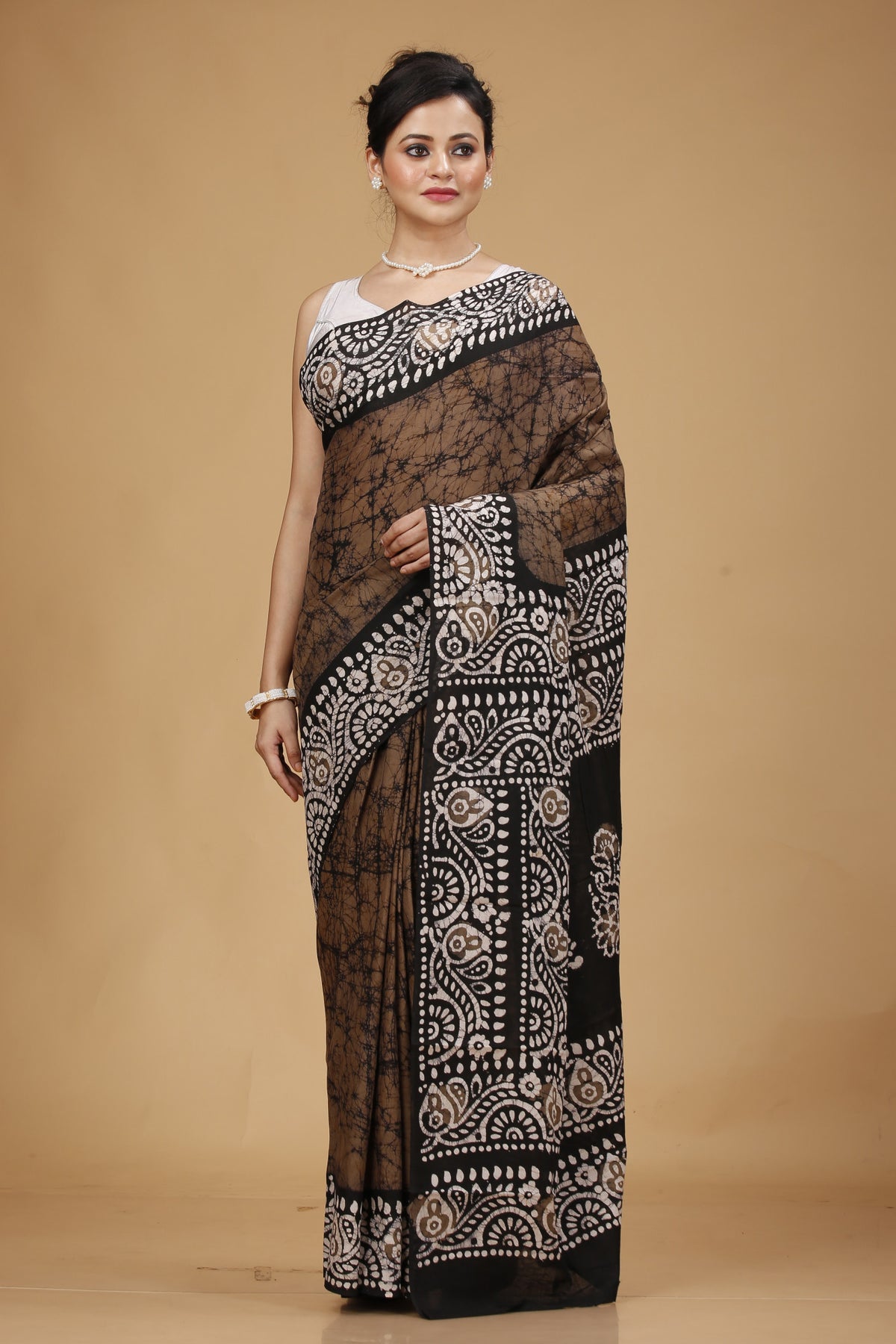 CRACK BATIK  SAREE