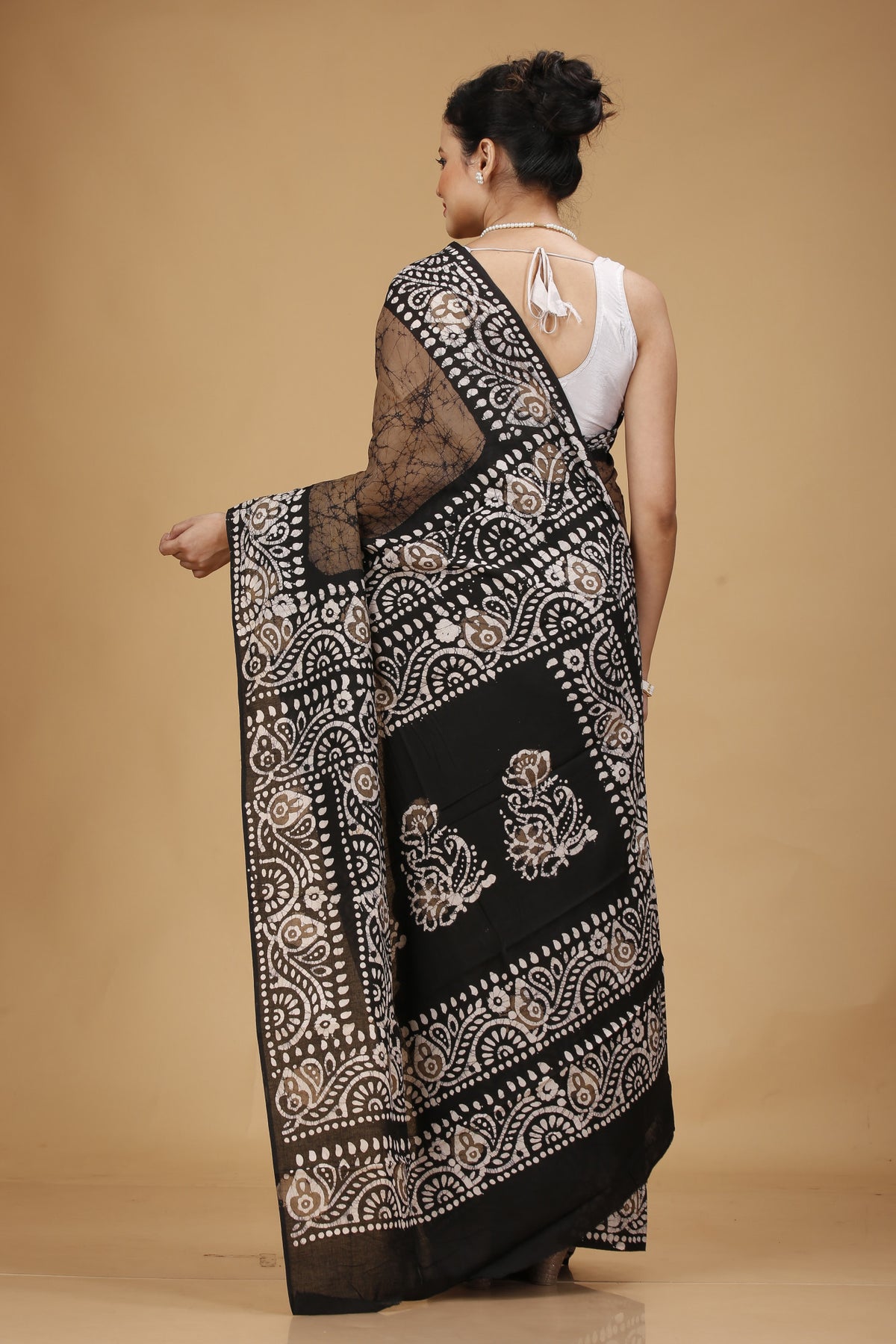 CRACK BATIK  SAREE