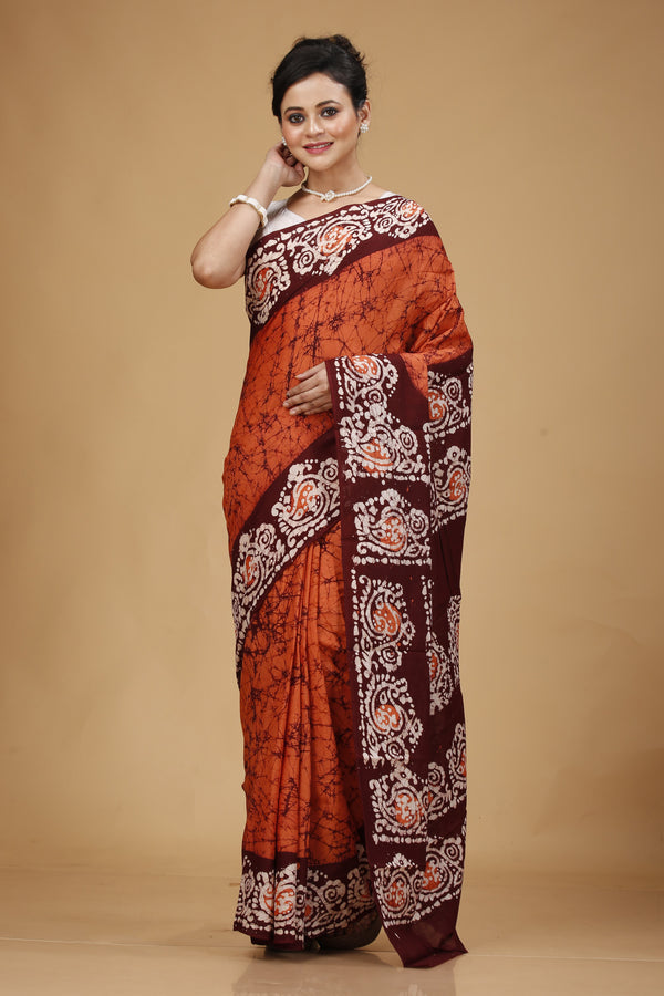CRACK BATIK SAREE