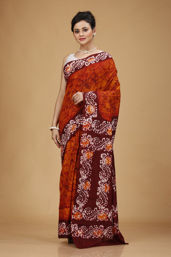 CRACK BATIK SAREE