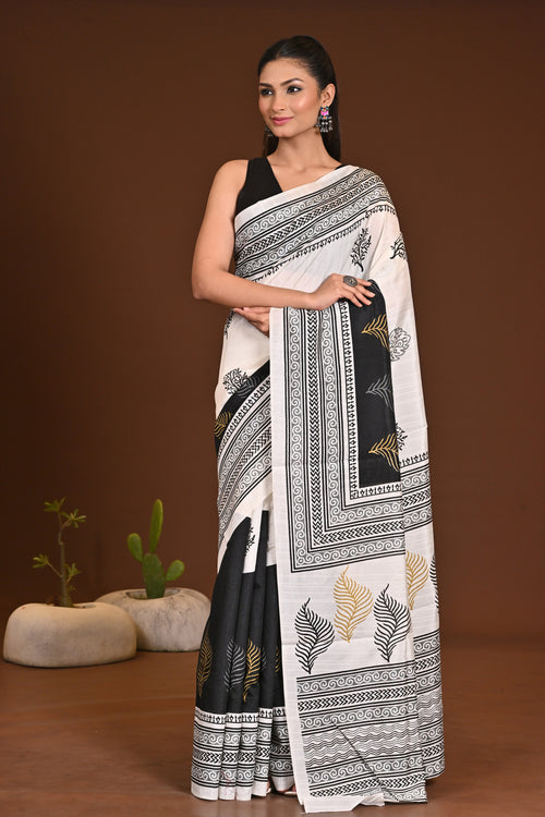 WOMANIYA SEMI COTTON SAREE