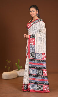 WOMANIYA SEMI COTTON SAREE