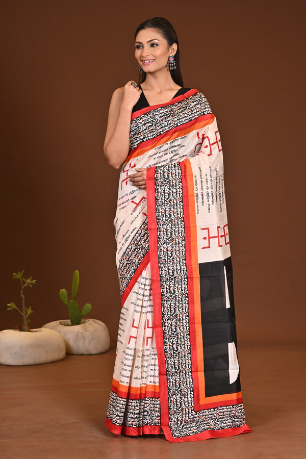 WOMANIYA SEMI COTTON SAREE