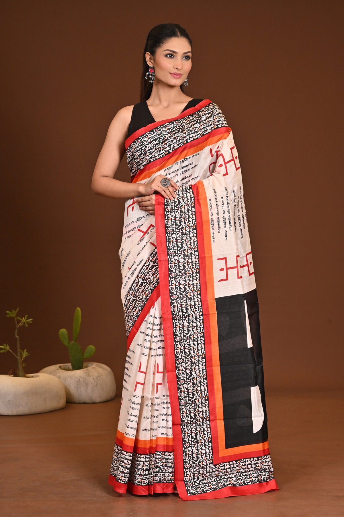 WOMANIYA SEMI COTTON SAREE