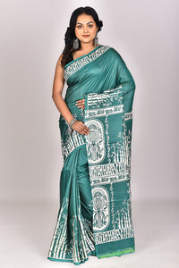 Women's Katan Silk Block Saree With Blouse Piece