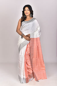 Women's Katan Silk Saree With Blouse Piece