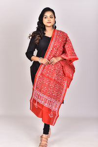 Pure Silk Kantha Dupatta