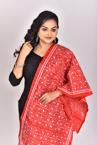 Pure Silk Kantha Dupatta