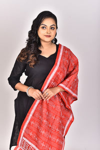 Women's Pure Silk Kantha Dupatta