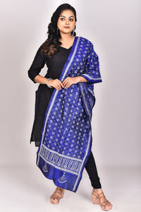 Women's Pure Silk Kantha Dupatta