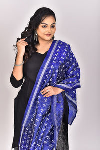 Women's Pure Silk Kantha Dupatta