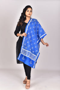 Women's Pure Silk Kantha Dupatta