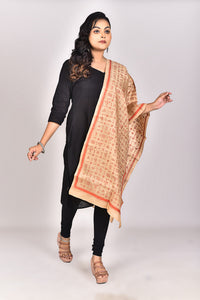Women's Pure Silk Kantha Dupatta