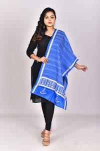 Women's Pure Silk Kantha Dupatta