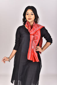 Women's Pure Silk Kantha Dupatta