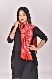 Women's Pure Silk Kantha Dupatta