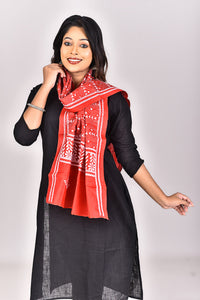 Women's Pure Silk Kantha Dupatta
