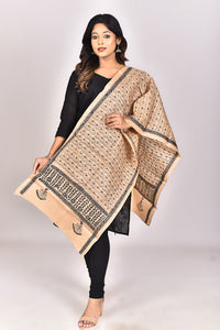 Women's Pure Silk Kantha Dupatta