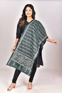 Women's Pure Silk Kantha Dupatta