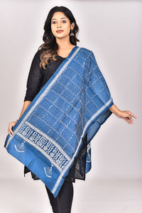Women's Pure Silk Kantha Dupatta