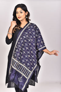 Women's Pure Silk Kantha Dupatta