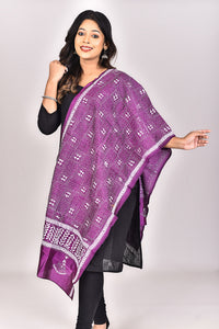 Women's Pure Silk Kantha Dupatta