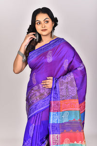 Women's Women's Katan Silk Lambani Saree With Blouse Piece With Blouse Piece
