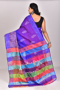 Women's Women's Katan Silk Lambani Saree With Blouse Piece With Blouse Piece