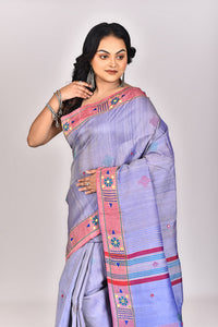 Women's Katan Silk Lambani Saree With Blouse Piece With Blouse Piece